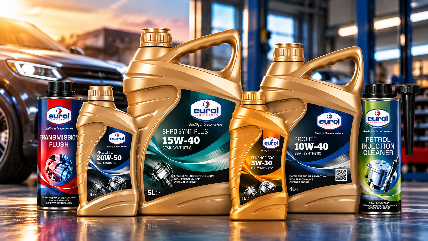 Lubricantes originales para tu motor